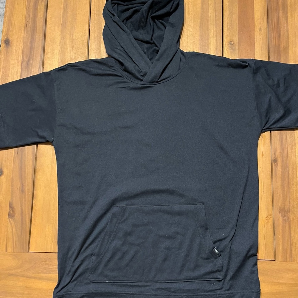 Abercrombie short sleeve active hoodie